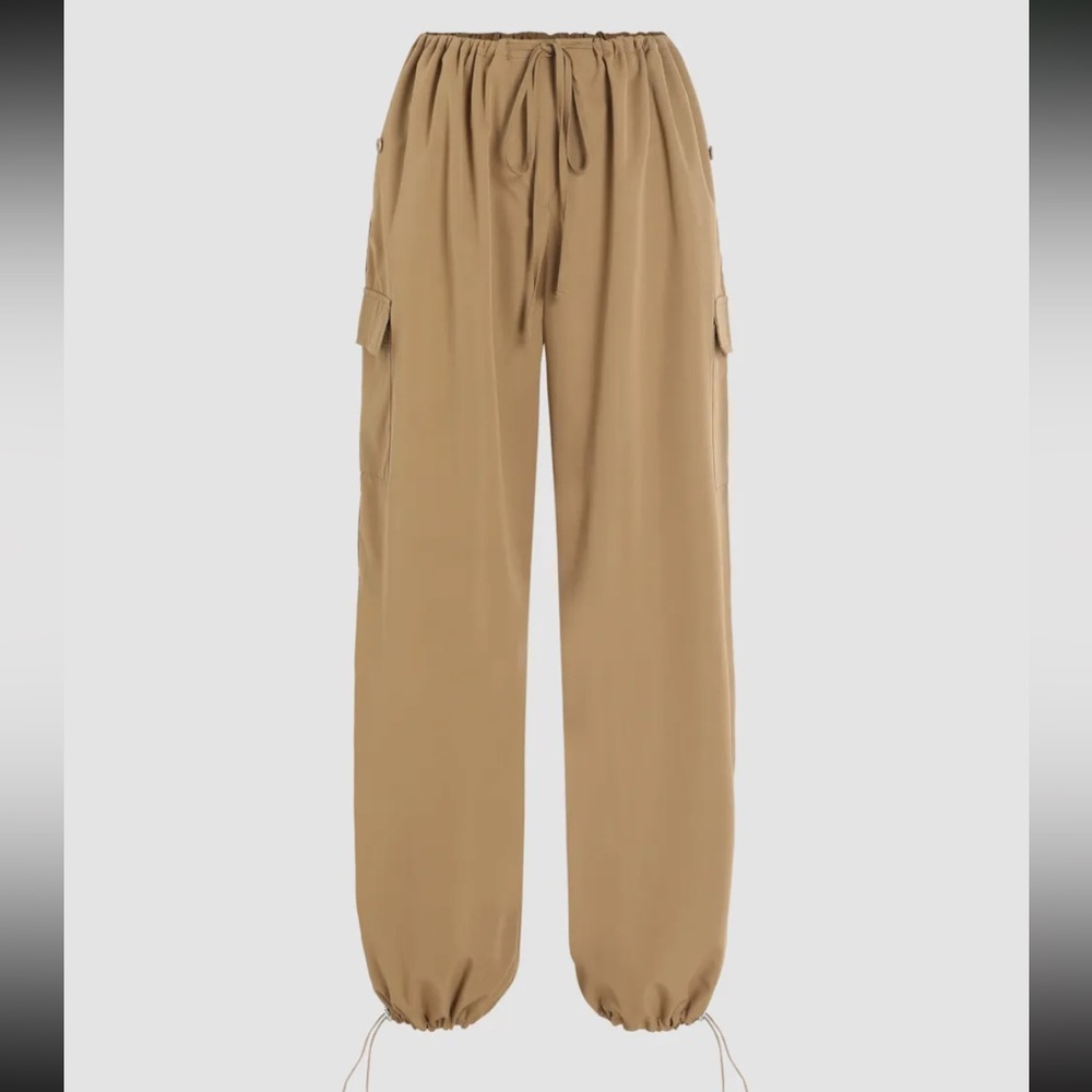 Cider M Low-Rise Cargo Parachute Pants